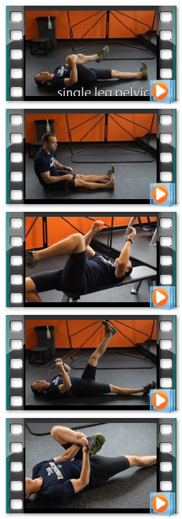 An image of the active stretching routines