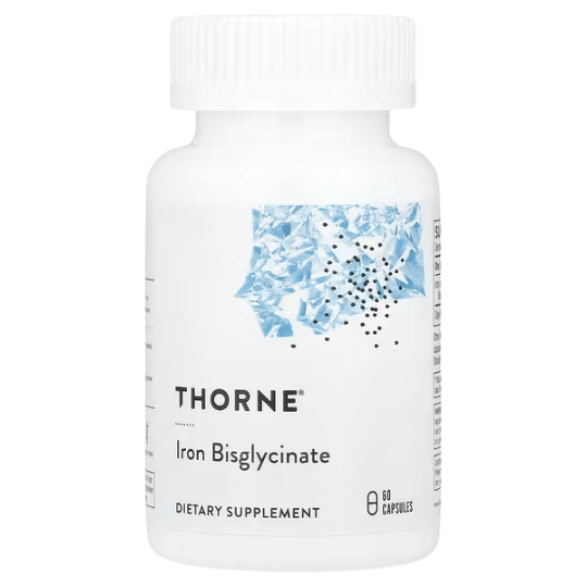 Thorne Iron Bisglycinate bottle