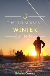 Running in the snow and cold can be difficult. This article gives some helpful tips to help you survive the winter running blues.