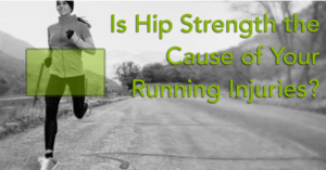 Weak hips can be the cause of IT band pain, patella tendonitis (runner's knee), sciatica, & many of other common running injuries. We show you how to fix!
