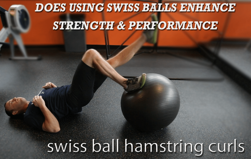 swiss balls running strength
