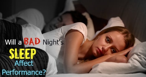 Nerves before a race can keep you tossing and turning. But, is the sleep you get the night before a race critical to performance? Research suggests it's not
