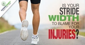 Is a narrow stride width the reason you suffer from IT band issues or Shin splints? We know stride length is important, but is this the real culprit?