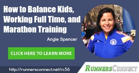 Coach, mother of 3, & injury-free marathon runner Angie Spencer of Marathon Training Academy talks about balance, training for your first marathon & running