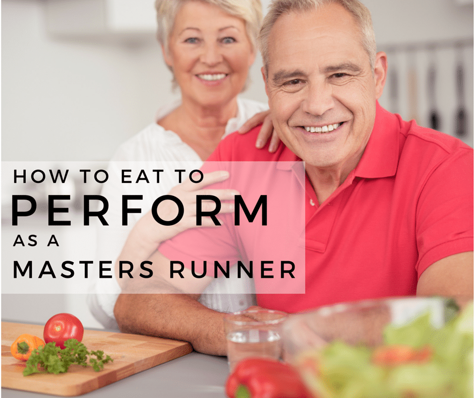 Masters runners cannot get away with eating the same way as when we were younger. This article has some helpful, practical advice on how to eat healthy as a master to feel strong and stay fit as you age.