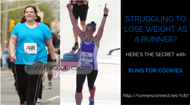Losing weight is TOUGH. Runs for Cookies lost over 100lbs through running (& kept it off). Hear how she did it, and how you can make sure you do too by only implementing changes you can make for life. Inspiring story!