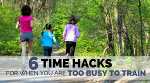 It's difficult to know how to fit running into a busy and adult life, especially when kids are involved. Here are 6 unique and helpful time hacks to get your runs in, no matter how busy life gets.