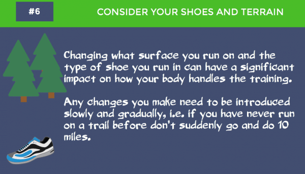 Consider your shoes