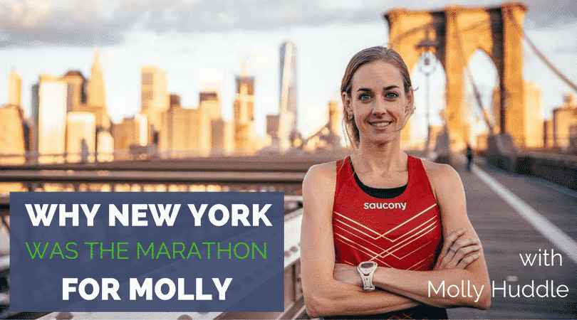 Molly Huddle is not just one of the best runners in the US, but in the World. This week Molly will run her debut Marathon in New York, and the world will be watching. Listen to her share how training has gone, how she sets her goals, and her proudest moment so far. Molly is an inspiration, and this is a must listen episode for runners everywhere.