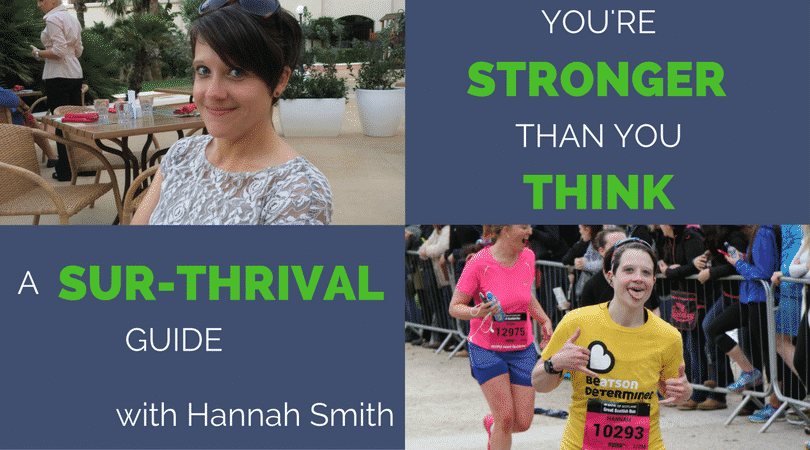 27 years old. Told you wouldn't even make it to Christmas. Hannah Smith defied all the odds, beat her Oesophageal cancer, and used running to get back to health...even missing 2/3 of her stomach. Inspiring story for all runners and triathletes.
