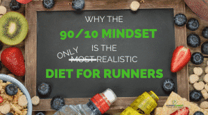 Is there a best diet for runners? In the past, we would have said no, but the 90/10 mindset actually works, and means we don't have to cut out entire food groups, nor abandon all social gatherings. Your diet doesn't have to be perfect, but keeping 90% of it healthy will go a long way.