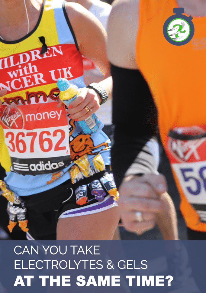 Taking Electrolytes and Gels at the Same Time Runners Connect