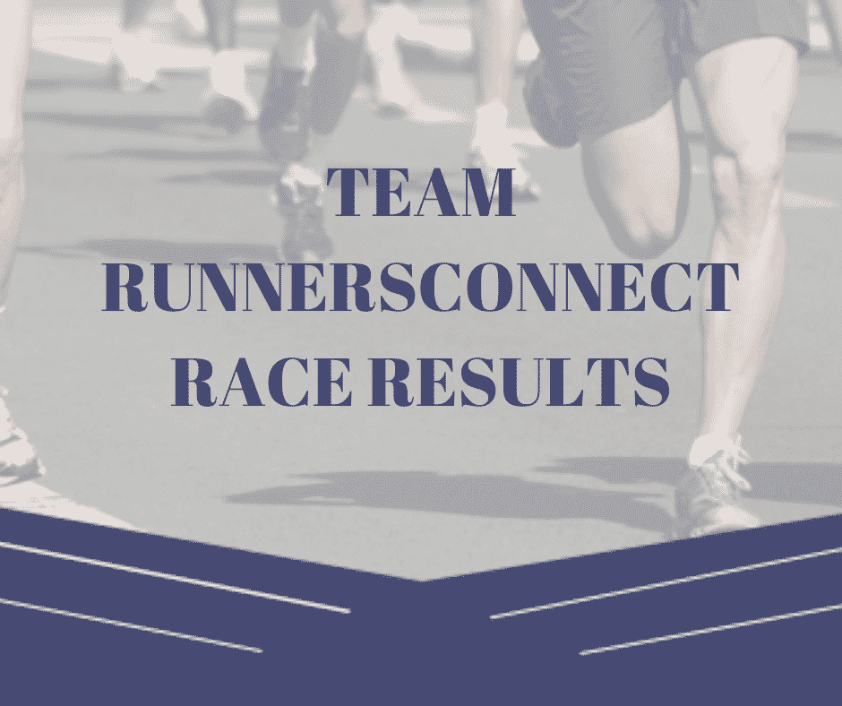 RunnersConnect weekend race results