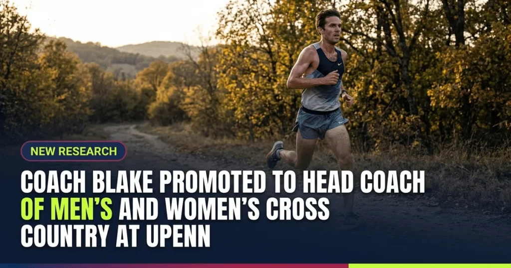 Featured image for: Coach Blake Promoted to Head Coach of Men's and Women's Cross Country at UPENN