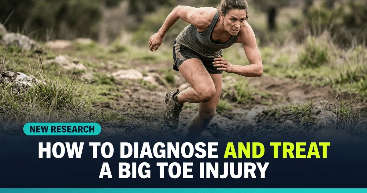 How To Diagnose And Treat A Big Toe Injury - Runners Connect