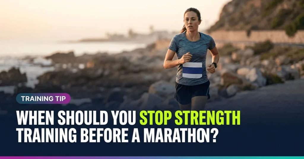 Featured image for: When Should You Stop Strength Training Before a Marathon?