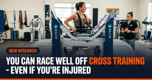 Featured image for: You can race well off cross training - even if you're injured