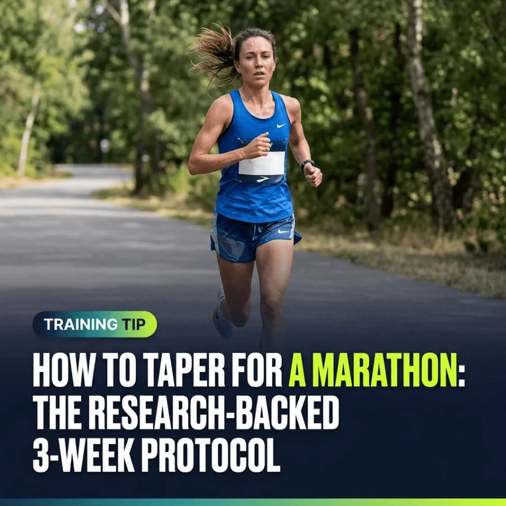 Featured image for: How to Taper for a Marathon: The Research-Backed 3-Week Protocol