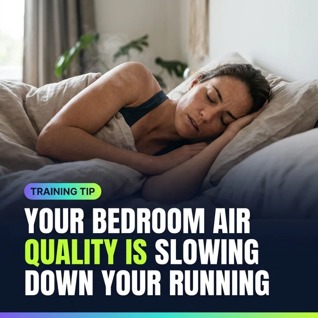 Featured image for: Your Bedroom Air Quality Is Slowing Down Your Running