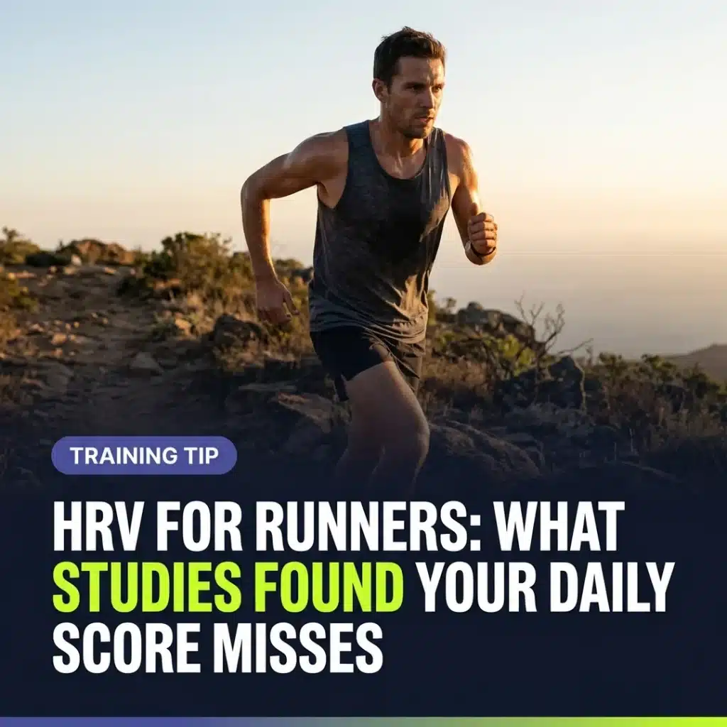 Featured image for: HRV for Runners: What Studies Found Your Daily Score Misses